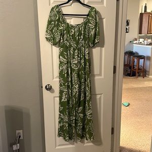 Plant jumpsuit.  NWOT. never worn. Looks beautiful and flowy.
